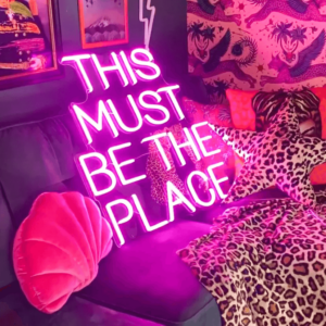 This Must Be The Place LED Neon Sign