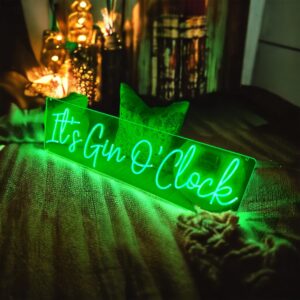 It's Gin O'Clock Neon Sign